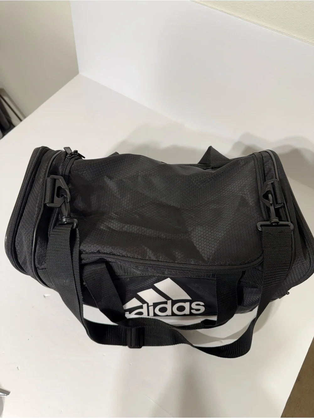 Adidas Defender 3 Medium Duffel Durable Athletic Sports Gym Travel Bag